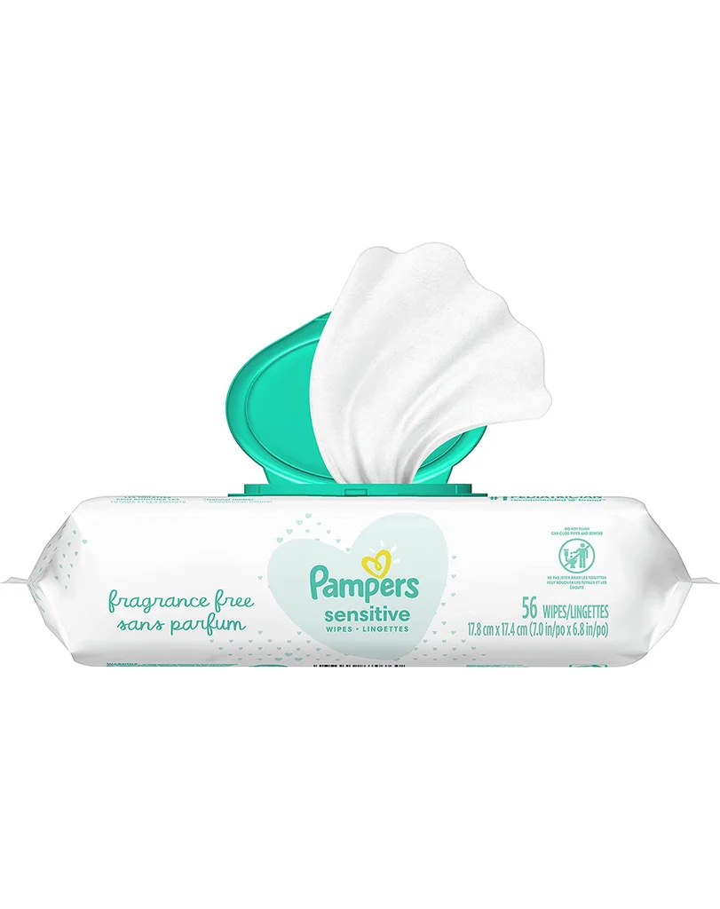 Pampers 56 Baby Wipes sensitive