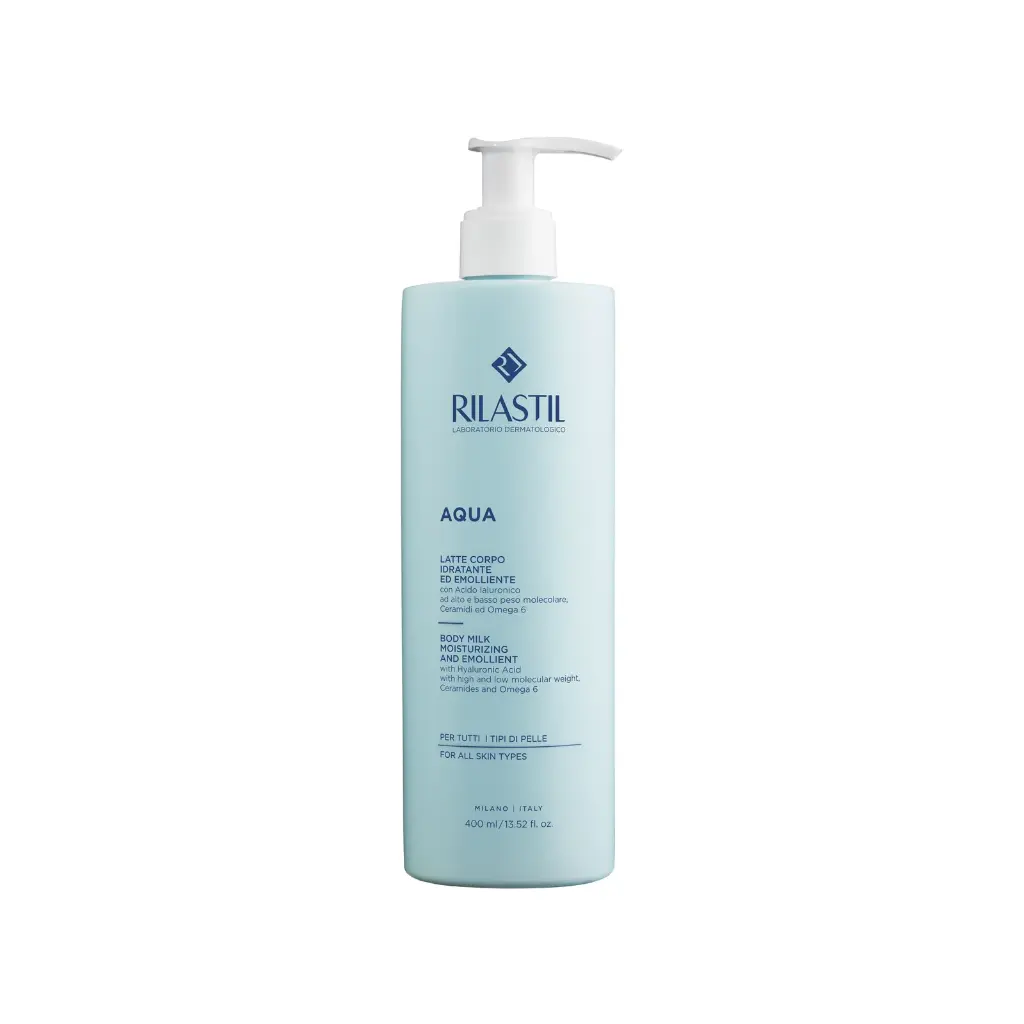 Rilastil Aqua body milk moisturizing and emollient 400ml