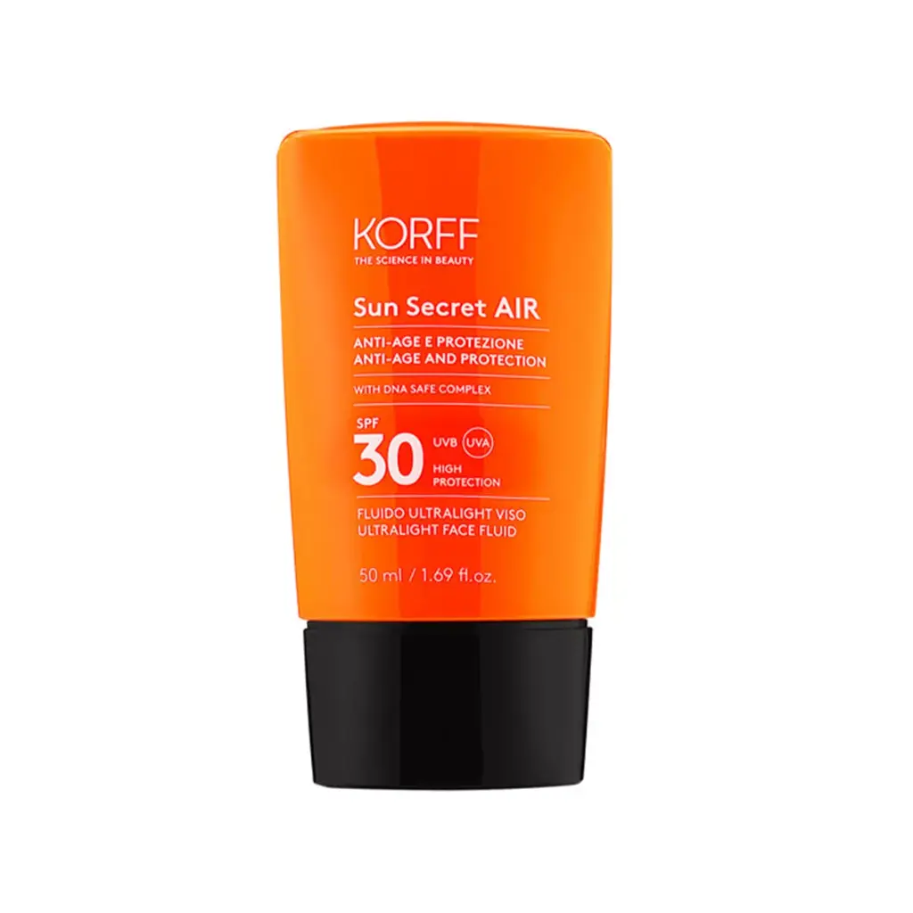 Korff Sun Secret Air Facial Fluid Spf30 50 Ml