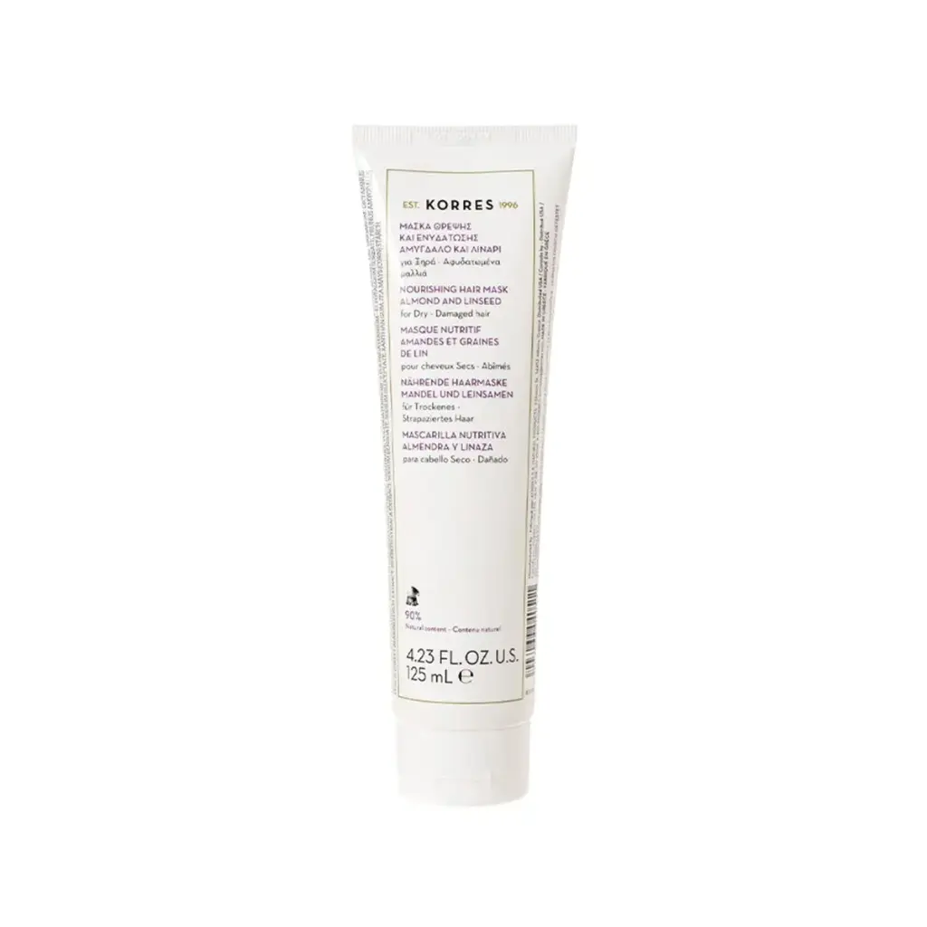 Korres hair mask almond & lineseed 125ml