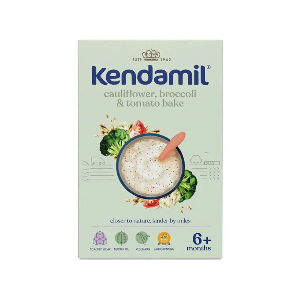 Kendamil cauliflower broccoli & tomato bake 6m+