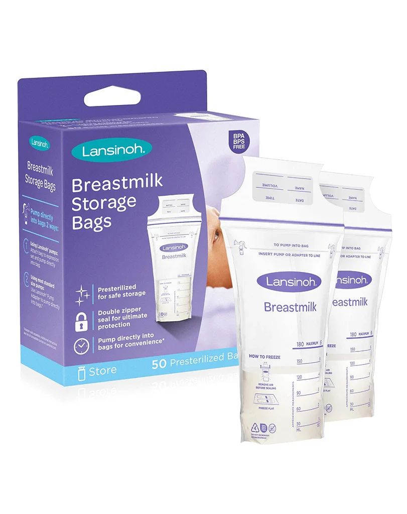 Lansinoh 50 breastmilk storage bags