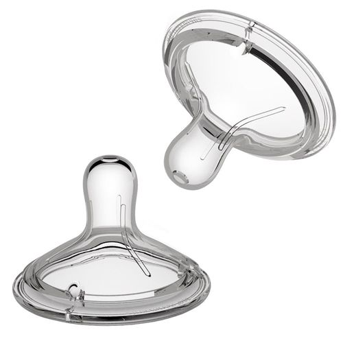 NANOBEBE SILICONE TEATS 6M+ Y-CUT