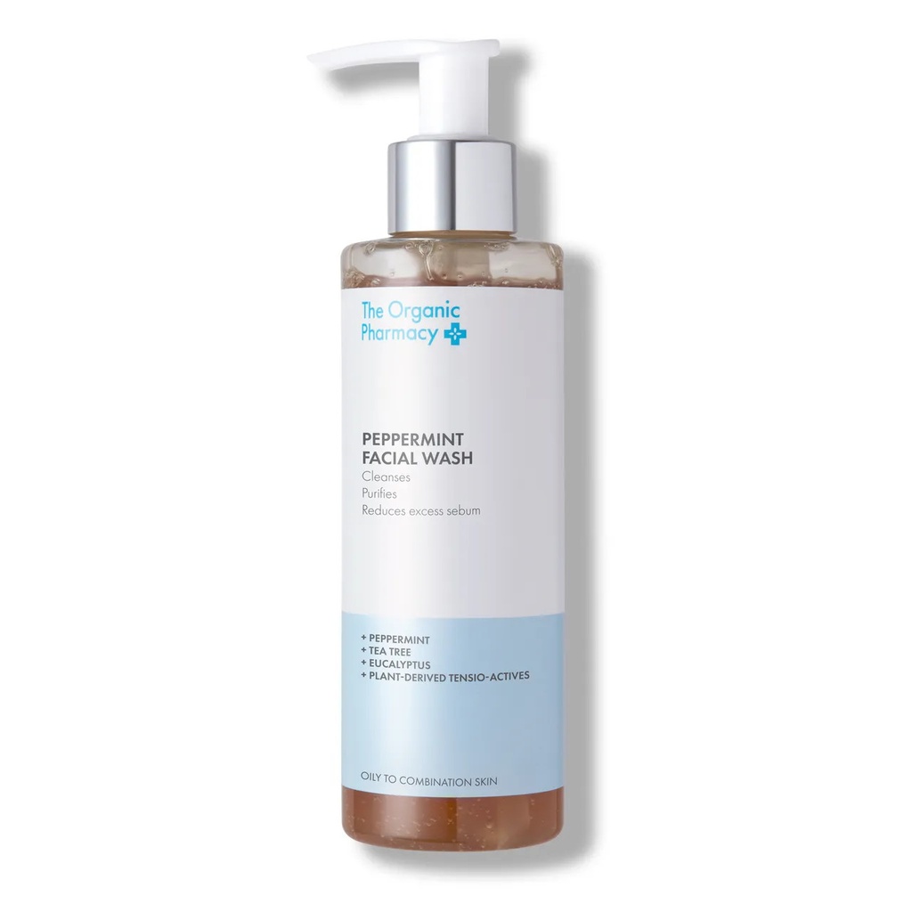 The Organic Ph peppermint facial wash