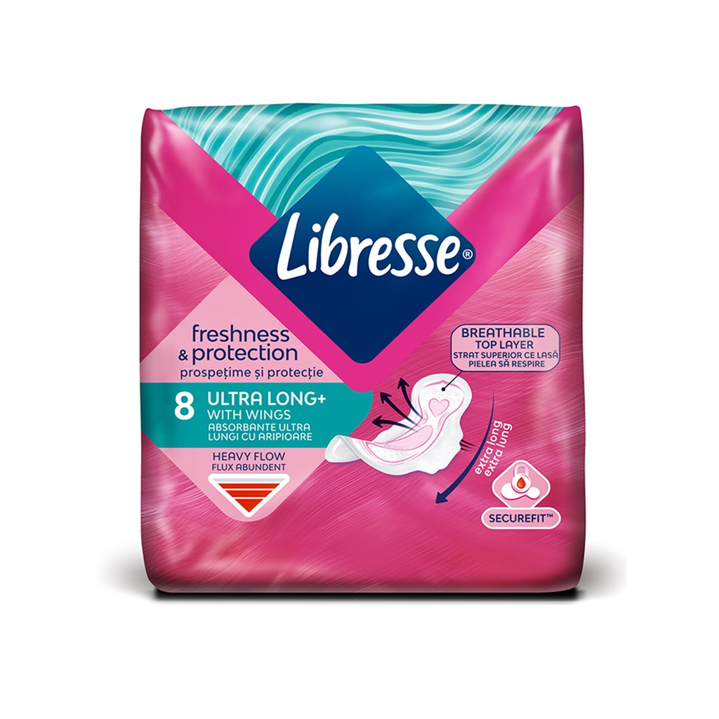 LIBRESSE ULTRA WITH WINGS * 8 COPE