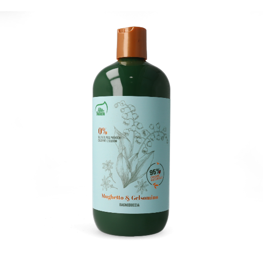 Alta Natura, Bagnodoccia Mughetto&Gelsomino , 500 ml