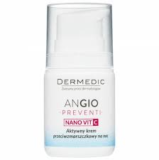 Dermedic Angio Preventi Nano Vit C Night Cream 55Gr