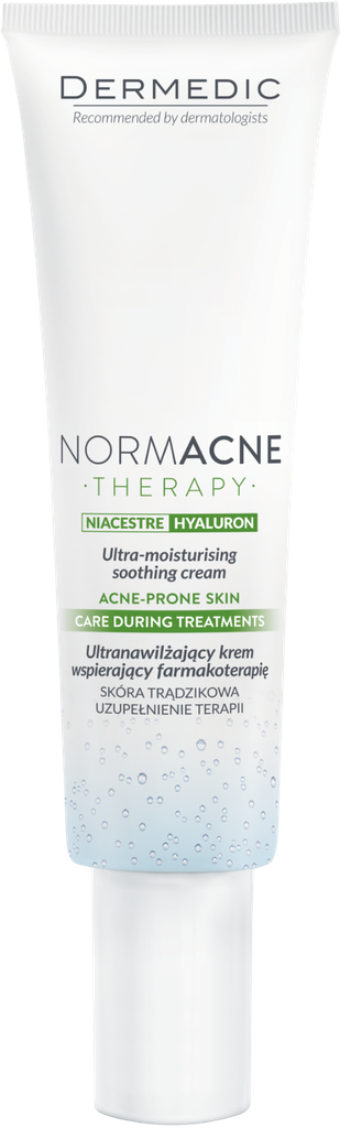 Dermedic Normacne Preventi Ultra-Moisturising Soothing Cream Care During Treatments 40 Ml 