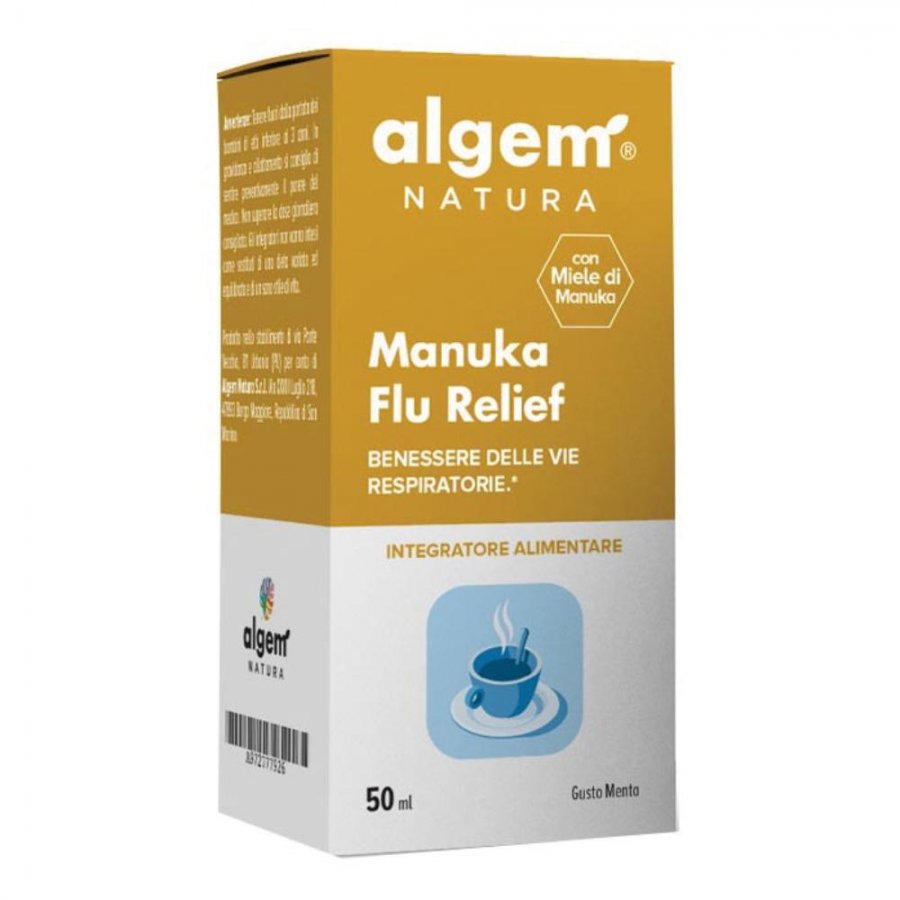 Algem Manuka Flu relief vie respiratore 50ml