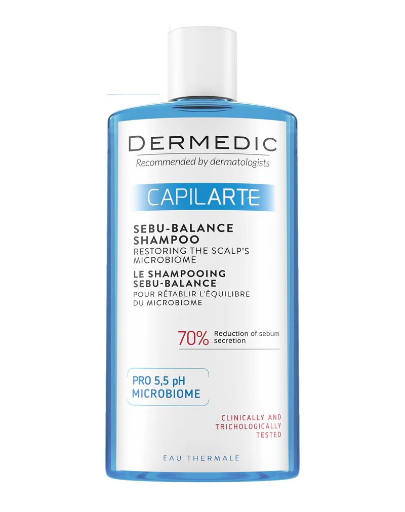 Dermedic Capilarte Sebu-Balance Shampoo Restoring The Scalp 300Ml