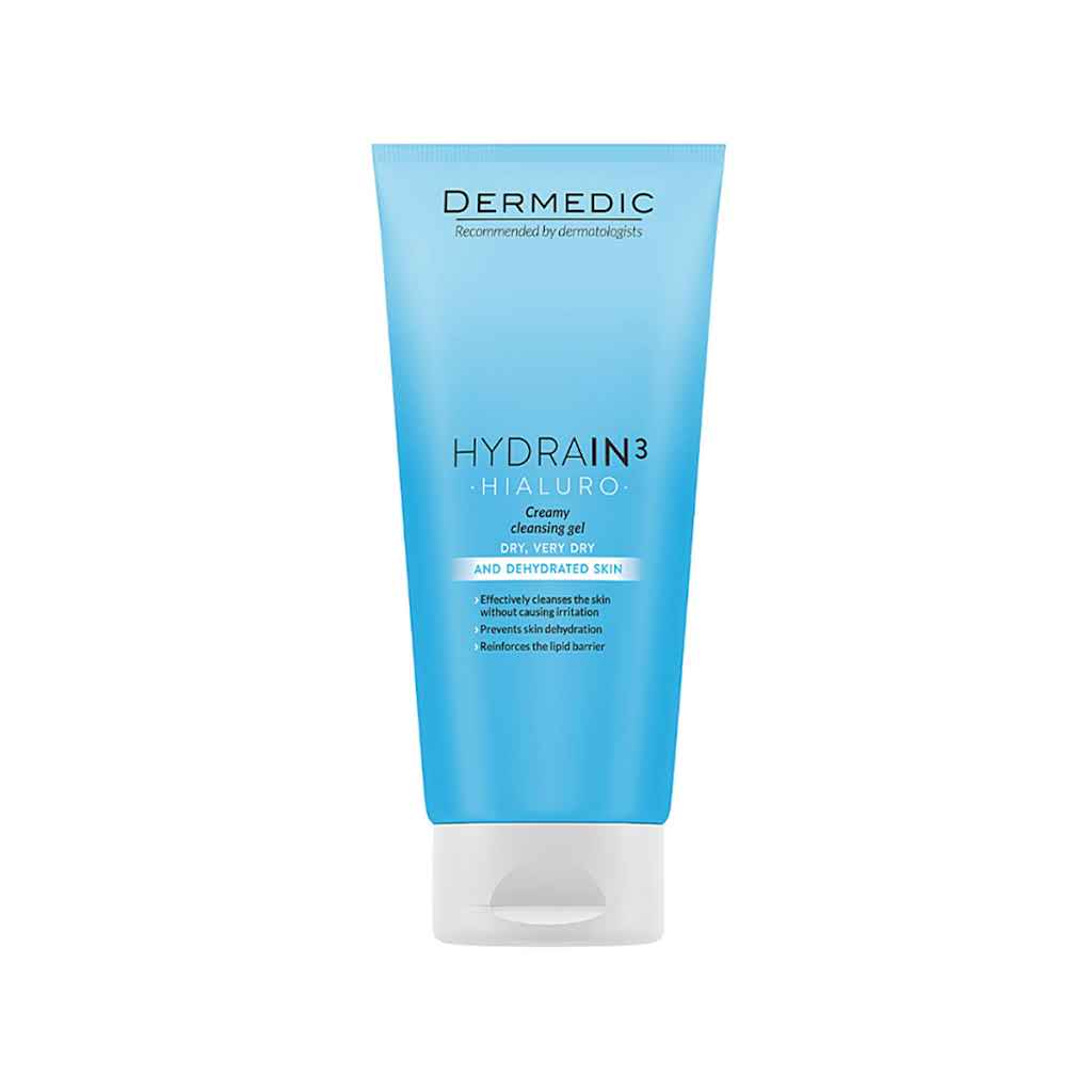 Dermedic Hydrain Creamy Cleansing Gel 200ml