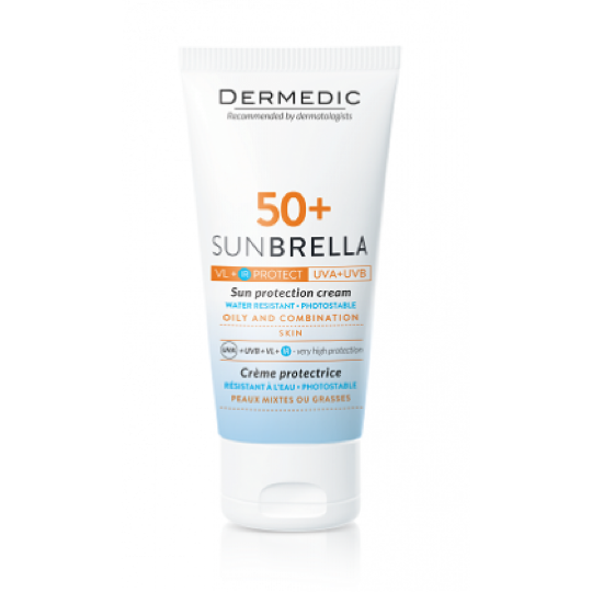 Dermedic Sunbrella  Spf50+ Protection Cream Oily And Combination Skin 50Ml