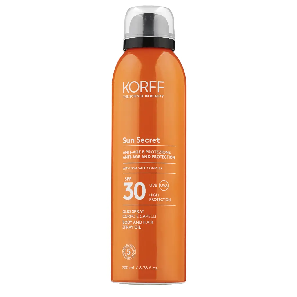 Korff Olio Solare corpo capelli SPF 30 * 200ml