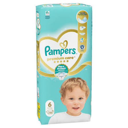 Pampers Premium Care 6 (13/18kg) x 38 cope