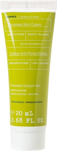 Korres Santorini grape Poreless skin cream