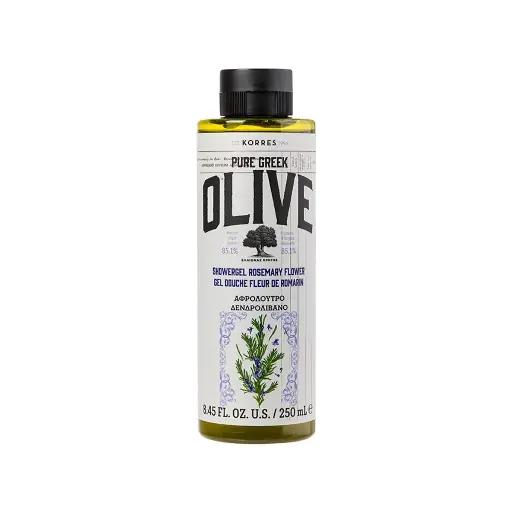 Korres shower gel olive & rosemary 250ml