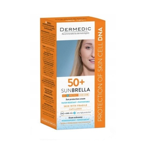 DERMEDIC SUNBRELLA 50 SPF CAPILLARES