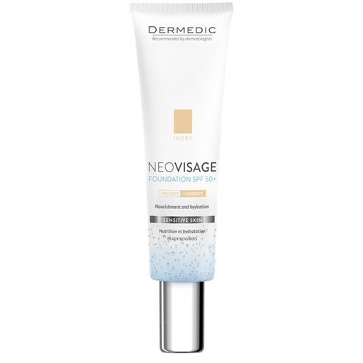 [5901643175665] Dermedic Neovisage Ivory Nourishing And Moisturizing Foundation Spf 50+ 30Ml Light