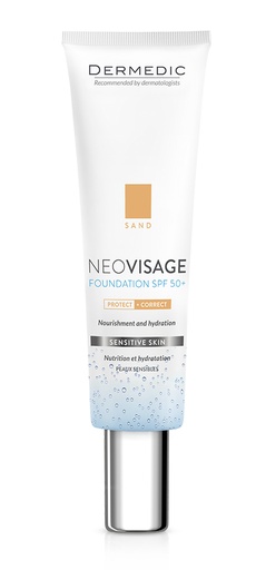 [5901643175689] Dermedic Neovisage Sand Nourishing And Moisturizing Foundation Spf 50+ 30Ml Medium