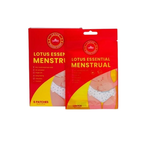 Lotus essential menstrual *6 patch