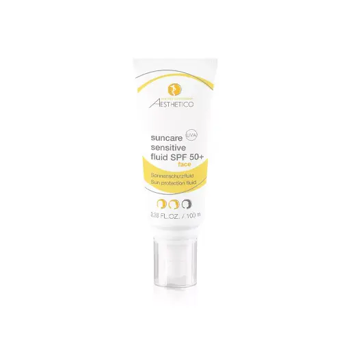 [4260149612755] Aesthetico suncare sensitive fluid SPF 50+ * 100ml
