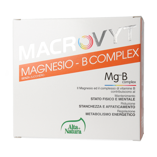 [2885] Alta Natura Macrovyt Magnesio B Complex 18Bustine