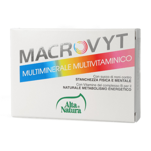 [2888] Alta Natura Macrovyt Multiminerale Multivitaminico 30Cpr