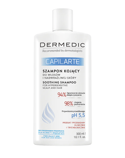 [604-DM-172] Dermedic Capilarte Soothing Shampoo 300Ml