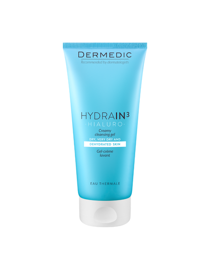 [604-DM-122] Dermedic Hydrain3 Hialuro Creamy Cleansing Gel 200M