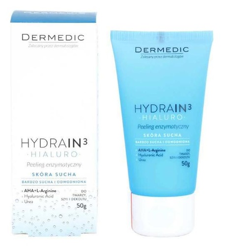 [604-DM-110] Dermedic Hydrain3 Hialuro Enzyme Peeling 50Ml