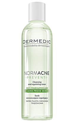 [604-DM-140] Dermedic Normacne Preventi Cleansing And Regulating Toner 200Ml