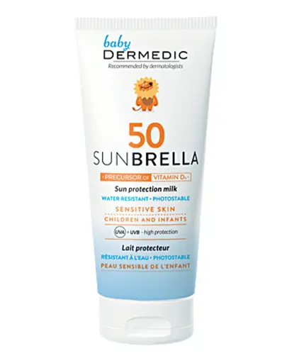 [604-DM-1051] Dermedic Sunbrella  Sun Protection Milk For Children Spf50+ 100Gr