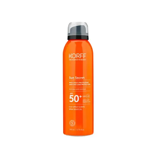 [8050444855508] Korff spray oil dry touch spf 50  200ml