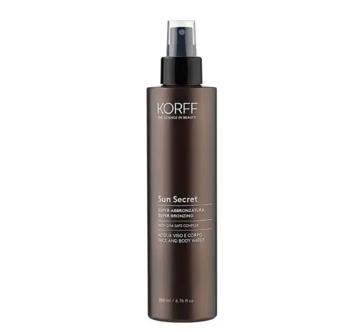 [8050519680776] Korff sun secret super bronzing face&body water